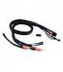 CABLE CARGA 2x2S DE 60 cm CON CONECTOR XT60 - 4/5mm