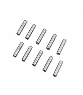 3X12.8MM CHROME STEEL PIN SET (10PCS) - ULTIMATE - UR7602