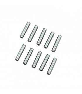 3X13.8MM CHROME STEEL PIN SET (10PCS) - ULTIMATE - UR7603