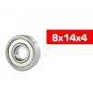 "8x14x4mm ""HS"" METAL SHIELDED BEARING SET (2pcs) - UR7844-2 - ULTIM