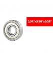 "3/32""x3/16""x3/32"" ""HS"" METAL SHIELDED BEARING SET (2pcs) - UR78