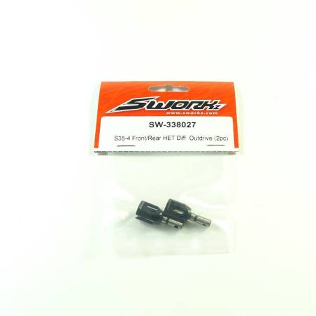 SWORKz Front/Rear HET Diff. Outdrive (2) - SW338027