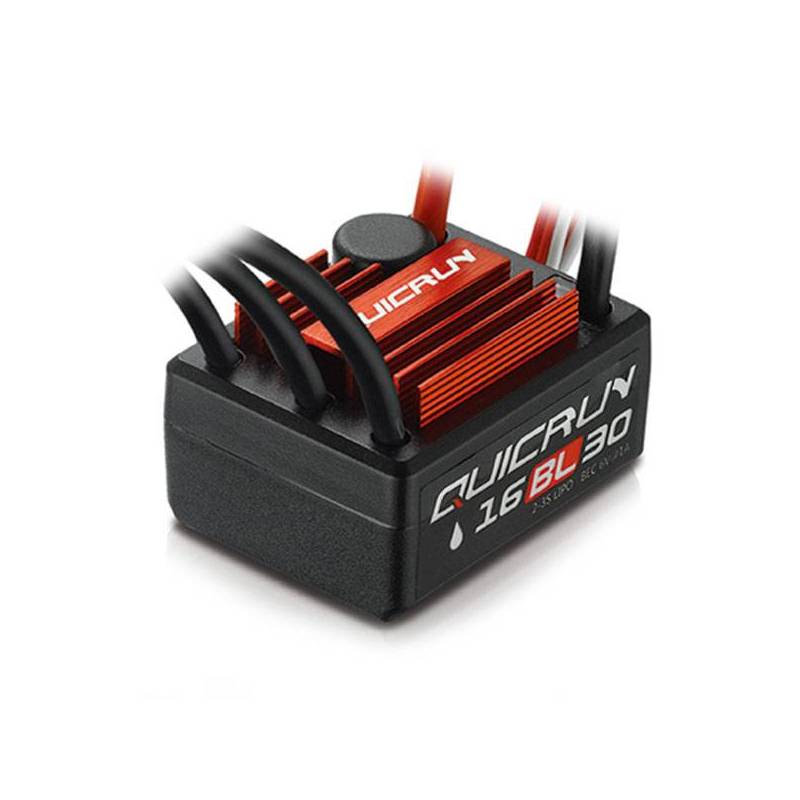 VARIADOR QUICRUN-WP-16BL30 WP 30A BRUSHLESS SENSORLESS - HOBBYWING VARIADOR QUICRUN-WP-16BL30 WP 30A BRUSHLESS SENSORLESS - HOBBYWING