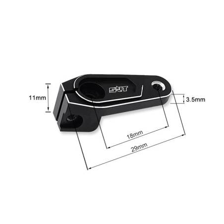 1 hole 25T SRT steering servo horn with offset - SRT-TRX6S - SRT