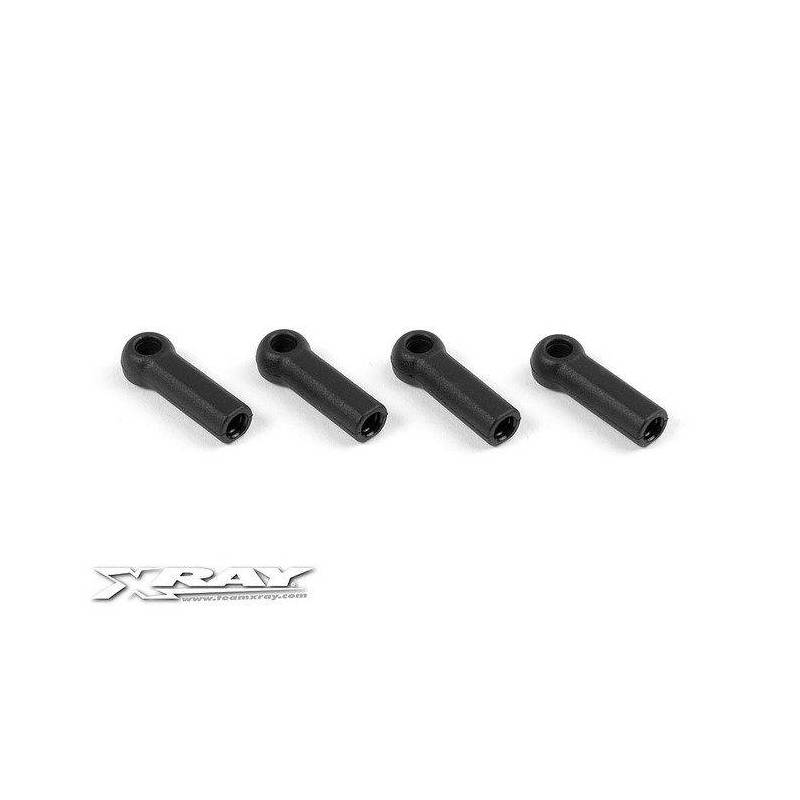 COMPOSITE STEERING BALL-JOINT OPEN 4.2 MM (4) - 372661 - XRAY