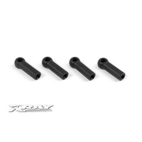 COMPOSITE STEERING BALL-JOINT OPEN 4.2 MM (4) - 372661 - XRAY