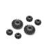 COMPOSITE GEAR DIFF BEVEL & SATELLITE GEARS (2+4) - XRAY