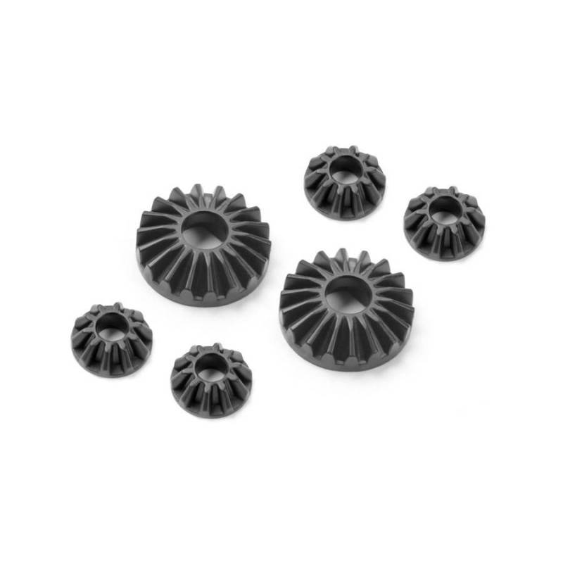 COMPOSITE GEAR DIFF BEVEL & SATELLITE GEARS (2+4) - 374930 - XRAY COMPOSITE GEAR DIFF BEVEL & SATELLITE GEARS (2+4) - 374930 - XRAY