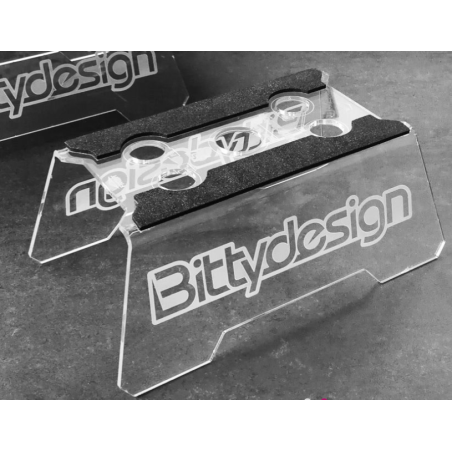 Plexiglass car stand 1/8 Off-Road - BITTYDESIGN