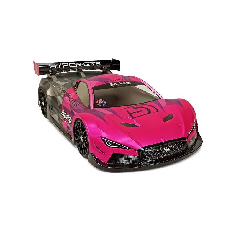 HYPER-GT8 1/8 GT clear body 325mm wheelbase - BITTYDESIGN HYPER-GT8 1/8 GT clear body 325mm wheelbase - BITTYDESIGN