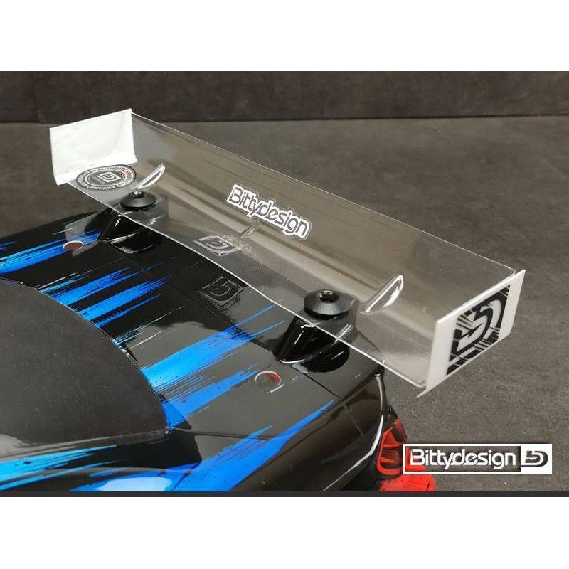 Rear HARD Wing for 190mm 1/10 TC Stock - BITTYDESIGN Rear HARD Wing for 190mm 1/10 TC Stock - BITTYDESIGN