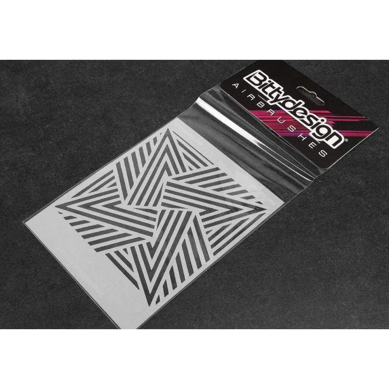Vinyl stencil - Ipnotic V1 - BITTYDESIGN - BDSTC-005 Vinyl stencil - Ipnotic V1 - BITTYDESIGN - BDSTC-005
