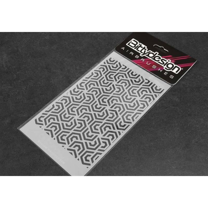 Vinyl stencil - Ipnotic V4 small - BITTYDESIGN - BDSTC-008S Vinyl stencil - Ipnotic V4 small - BITTYDESIGN - BDSTC-008S