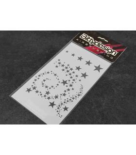 Vinyl stencil - Stars V2 - BITTYDESIGN