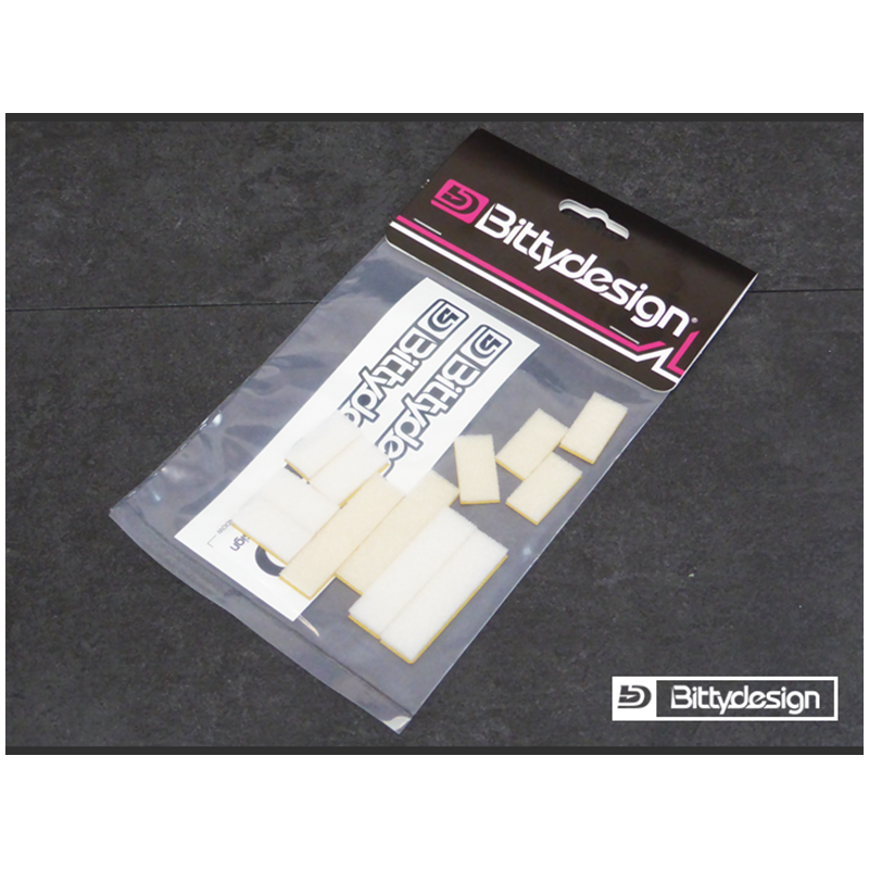 Touring Car body front Foam Pads Kit - BITTYDESIGN - BDTC-FM2646 Touring Car body front Foam Pads Kit - BITTYDESIGN - BDTC-FM2646