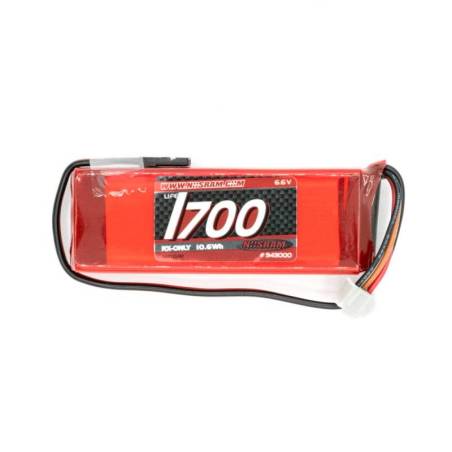 LiFePo 1700mAh RX-Pack 2/3A Straight - 6.6V - NOSRAM - 943000