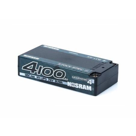 Lipo Battery HV LCG Shorty Graphene 4100mAh 7.6V - NOSRAM - 999650