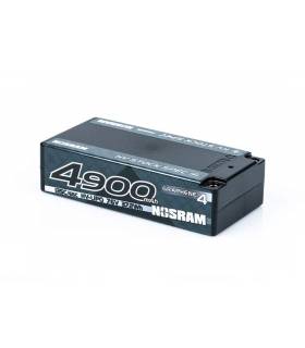 Lipo Battery HV Shorty Graphene 4900mAh 7.6V - NOSRAM