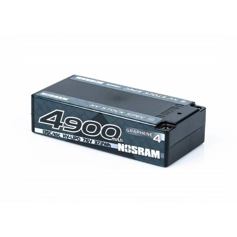Lipo Battery HV Shorty Graphene 4900mAh 7.6V - NOSRAM - 999651 Lipo Battery HV Shorty Graphene 4900mAh 7.6V - NOSRAM - 999651