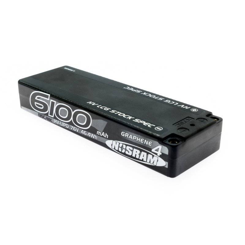 Lipo Battery HV LCG Graphene 6100mAh 7.6V - NOSRAM Lipo Battery HV LCG Graphene 6100mAh 7.6V - NOSRAM