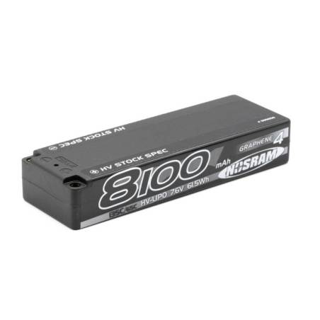 Lipo Battery HV LCG Graphene 8100mAh 7.6V - NOSRAM