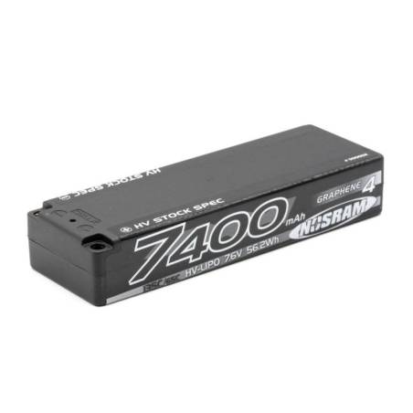 Lipo Battery HV LCG Graphene 7400mAh 7.6V - NOSRAM - 999652