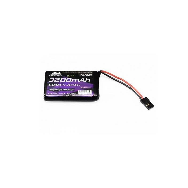 Arrowmax lipo 1S 3200mah 3.7V Sanwa MT44 - ARROWMAX Arrowmax lipo 1S 3200mah 3.7V Sanwa MT44 - ARROWMAX