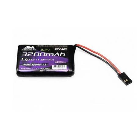 Arrowmax lipo 1S 3200mah 3.7V Sanwa MT44 - ARROWMAX