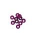 3 mm. ALU. WASHER PURPLE (10 pcs) - UR1501-P - ULTIMATE