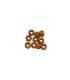 3 mm. ALU. NYLON NUT GOLD (10pcs) - UR1502-G - ULTIMATE