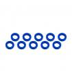 Rondelles 3x6x1mm - Bleu (10pcs) - ULTIMATE - UR1505-A