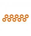 ALUMINUM SHIM (3x6x1mm) ORANGE (10pcs) - UR1505-G - ULTIMATE