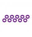 ALUMINUM SHIM (3x6x1mm) PURPLE (10pcs) - UR1505-P - ULTIMATE