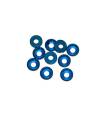 4 mm. ALU. WASHER BLUE (10 pcs) - UR1511-A - ULTIMATE