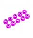 4 mm. ALU. NYLON NUT PINK (10 pcs) - UR1512-PK - ULTIMATE