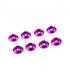 3MM ALUMINIUM CAP HEAD WASHER PINK (8 pcs) - UR1521-PK - ULTIMATE