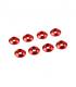 3MM ALUMINIUM CAP HEAD WASHER RED (8 pcs) - UR1521-R - ULTIMATE