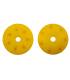 16mm CONICAL SHOCK PISTONS (1.2mm x 7 angled holes) (2pcs) - UR1714