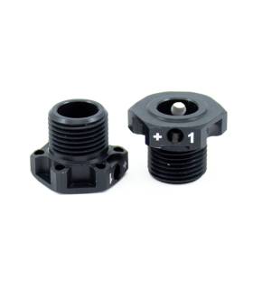 LIGHTWEIGHT WHEEL HEX +1mm ULTIMATE (2pcs) - ULTIMATE