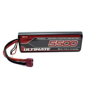 BATERIA LIPO HV STICK HC 7.6V. 5500 MAH 60C T-DEAN - ULTIMATE