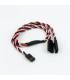 FUTABA TWISTED Y-SPLITTER SERVO LEAD (30cm) - UR46214 - ULTIMATE