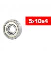 "5x10x4mm ""HS"" METAL SHIELDED BEARING SET (10pcs) - UR7818 - ULTIMA