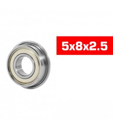 "5x8x2.5mm FLANGED ""HS"" METAL SHIELDED BEARING SET (2pcs) - UR7822-