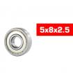 "5x8x2.5mm ""HS"" METAL SHIELDED BEARING SET (2pcs) - UR7824-2 - ULTI