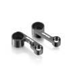 ALU STEERING ARM FOR FRONTWARD LINKS - SET - XRAY