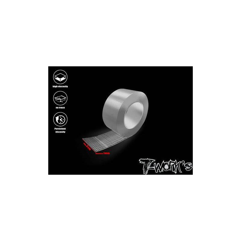 VHB Super Glue Double Adhesive Tape (65mm x 65mm 2pcs.) - TWORKS VHB Super Glue Double Adhesive Tape (65mm x 65mm 2pcs.) - TWORKS