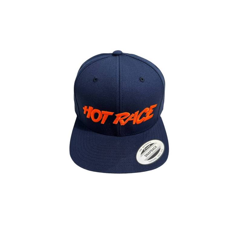 HR CAP US STYLE BLEU/ORANGE - HOT RACE HR CAP US STYLE BLEU/ORANGE - HOT RACE