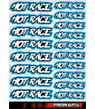 PEGATINA HOTRACE AZUL - HOTRACE STICKER BLUE