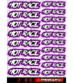 PEGATINA HOTRACE LILA - HOTRACE STICKER PURPLE