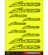 PEGATINA SWORKZ AMARILLO FLUOR - SWORKZ STICKER FLUORESCENT YELLOW